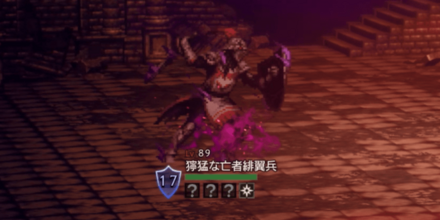 獰猛な亡者緋翼兵