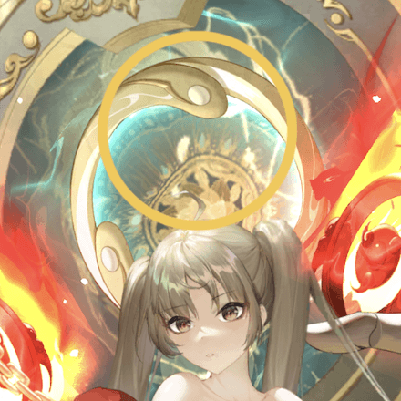 少女廻戦の乾坤圏のタップする場所