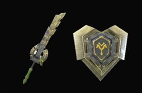 巨塊盾斧ゴルデロックの画像