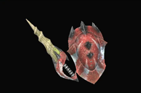 甲殻剣モノザザミの画像