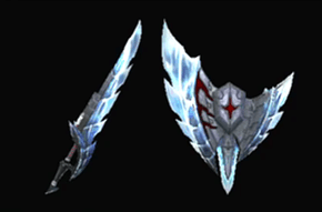 冷たき月の盾斧改の画像