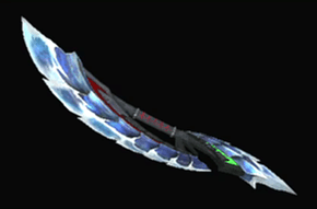 冷たき月の双刃棍改の画像