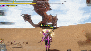 セルレギオスを閃光玉で落とす