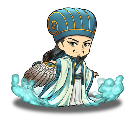 諸葛孔明の覚醒前イラスト