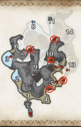 悠久燃石炭の場所上層