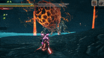 ヤツカダキ亜種の大ダウン