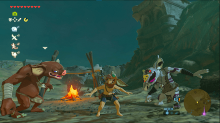 ボコブリンマスクを装備したときの効果