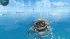 足場の敵を倒す