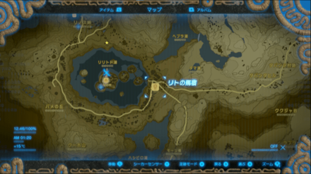 リトの馬宿の場所詳細