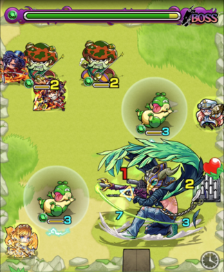 バルバトスのボス戦第2ステージの画像