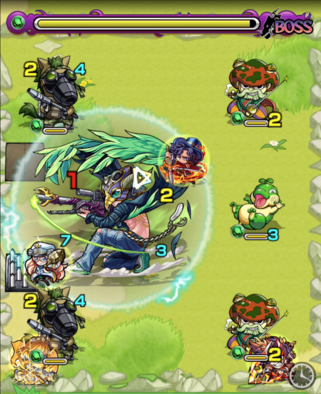 バルバトスのボス戦第3ステージの画像