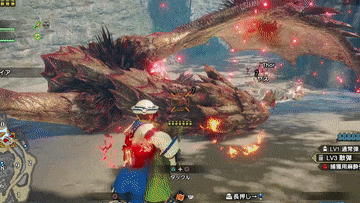 散弾ヘビィで弱点を撃つ