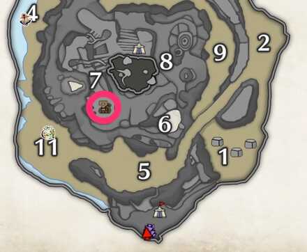 密林ガラクタ置き場拡大マップ