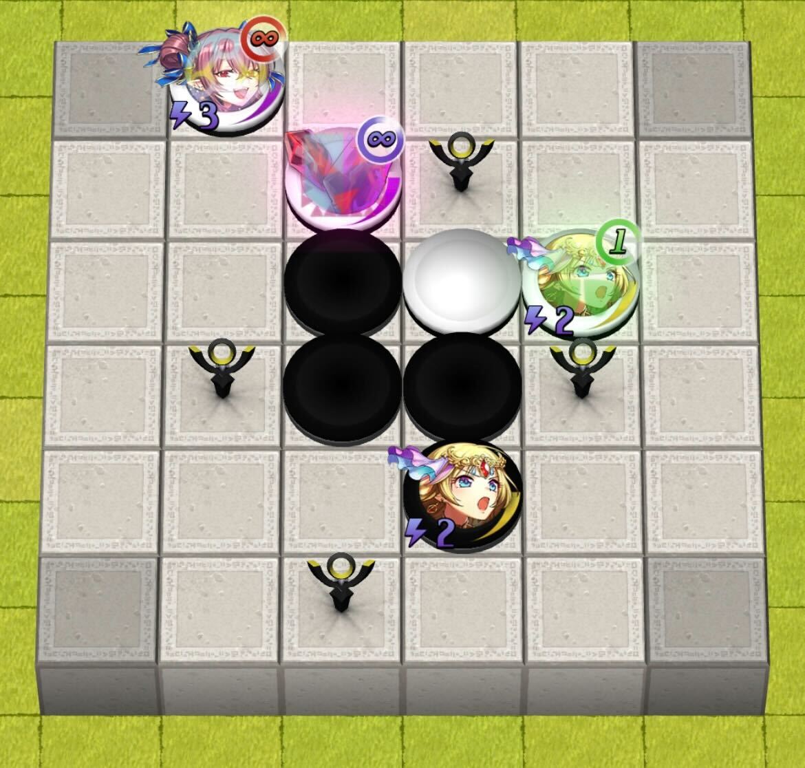 シアンの後攻2手目C打ち