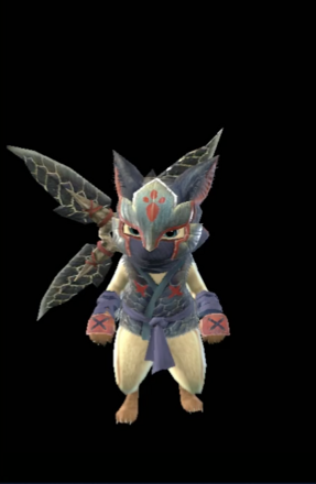 ナルガXシリーズネコの画像