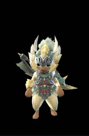 ジンオウXシリーズネコの画像