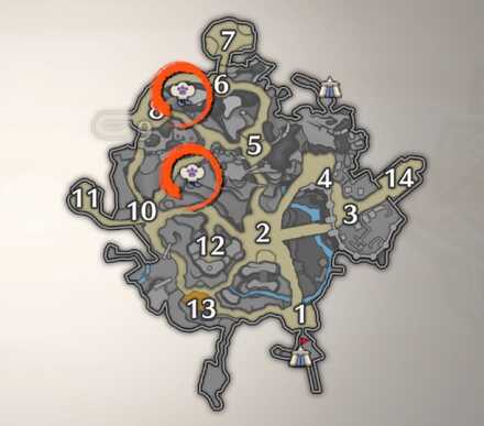 城塞高地マップ