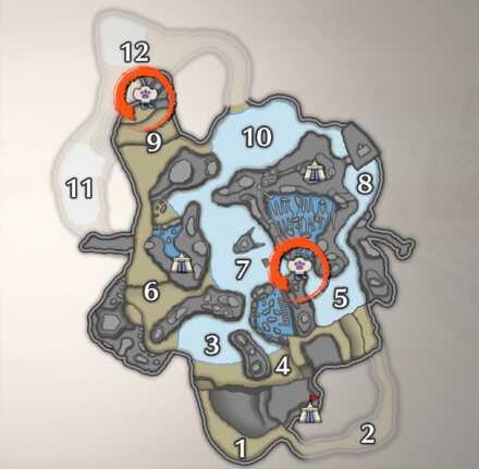 寒冷群島マップ