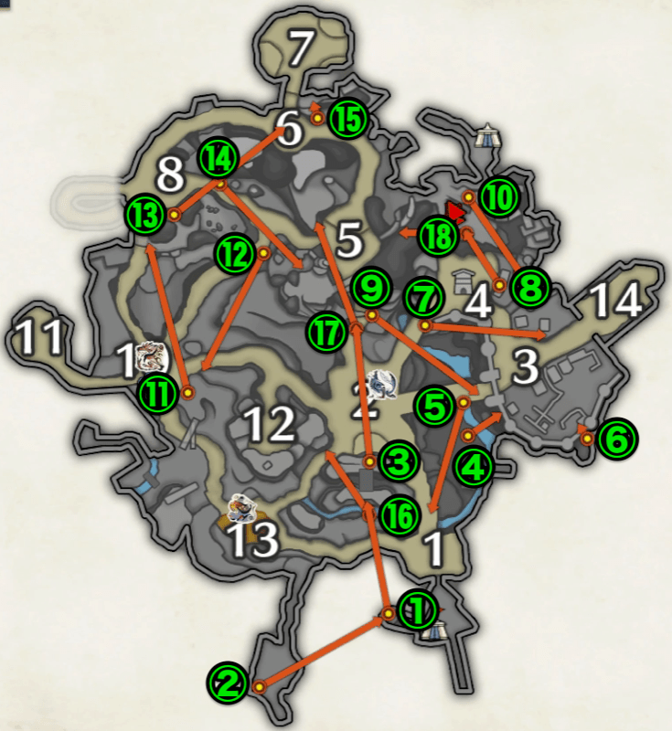 大翔蟲の設置場所