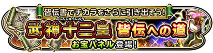 武神十二王皇イベントのバナー