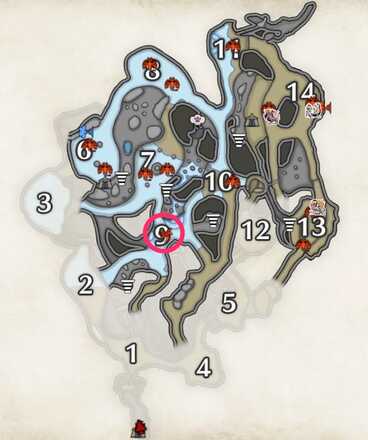 変幻翔蟲（紅）の溶岩洞の下層