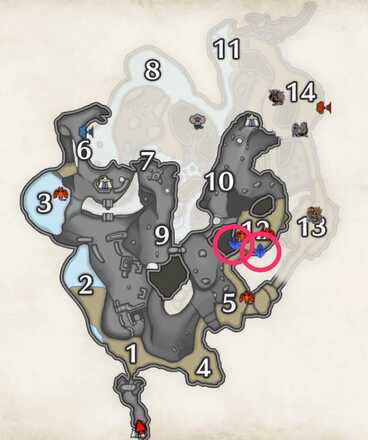 イロヅキムシの溶岩洞の上層