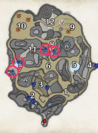 イロヅキムシの砂原