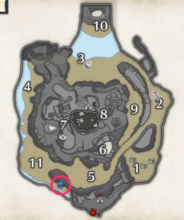 オニクグツの密林の上層