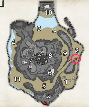 変幻翔蟲（紅）の密林の上層