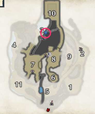 オニクグツの密林の下層