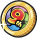 シリーズ9周年コインのアイコン
