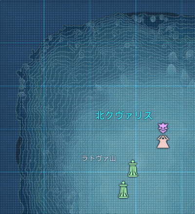 北クヴァリスのマップ