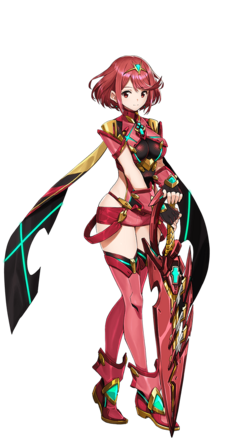 ホムラの立ち絵