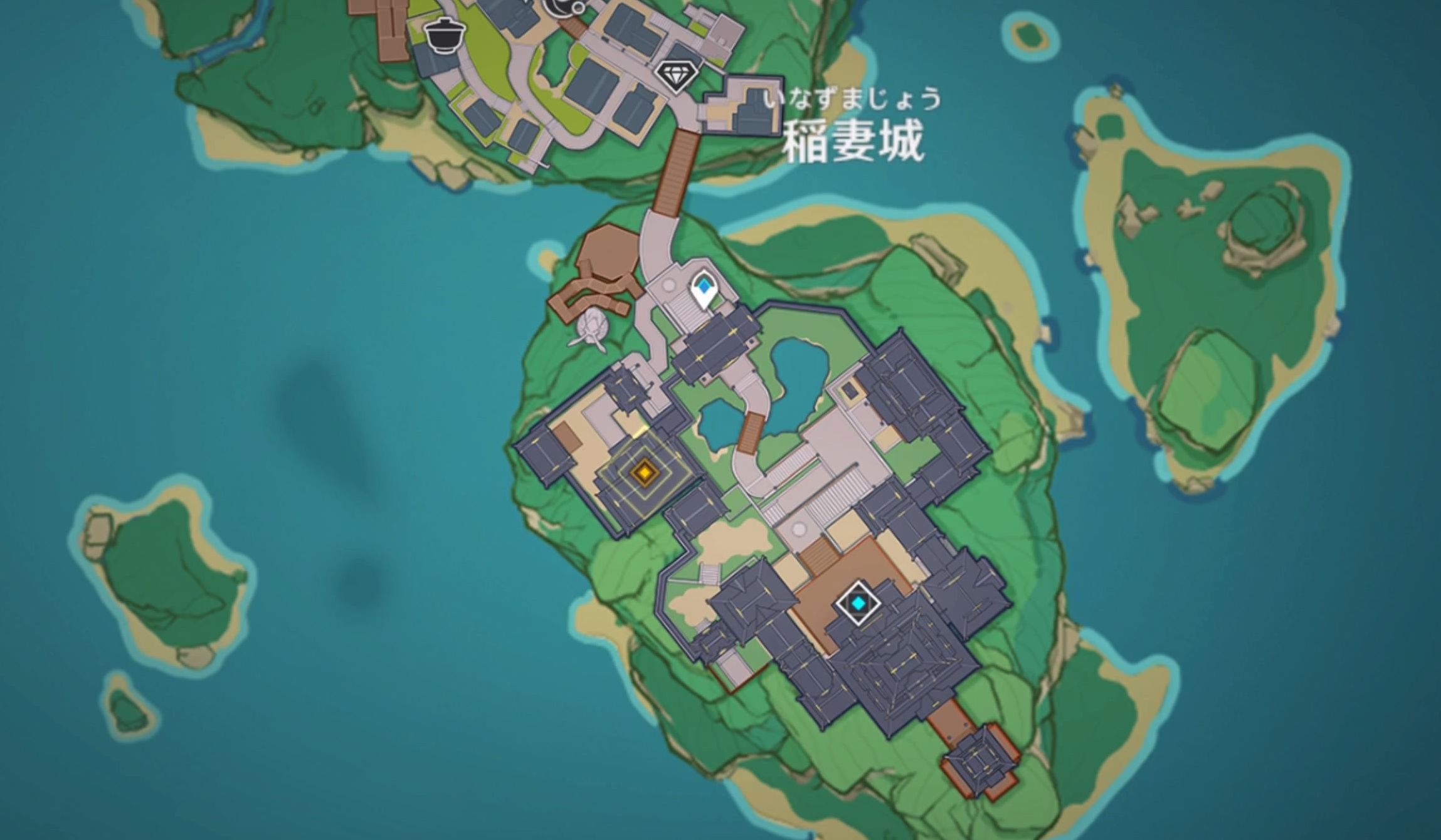 天領奉行府へ向かう