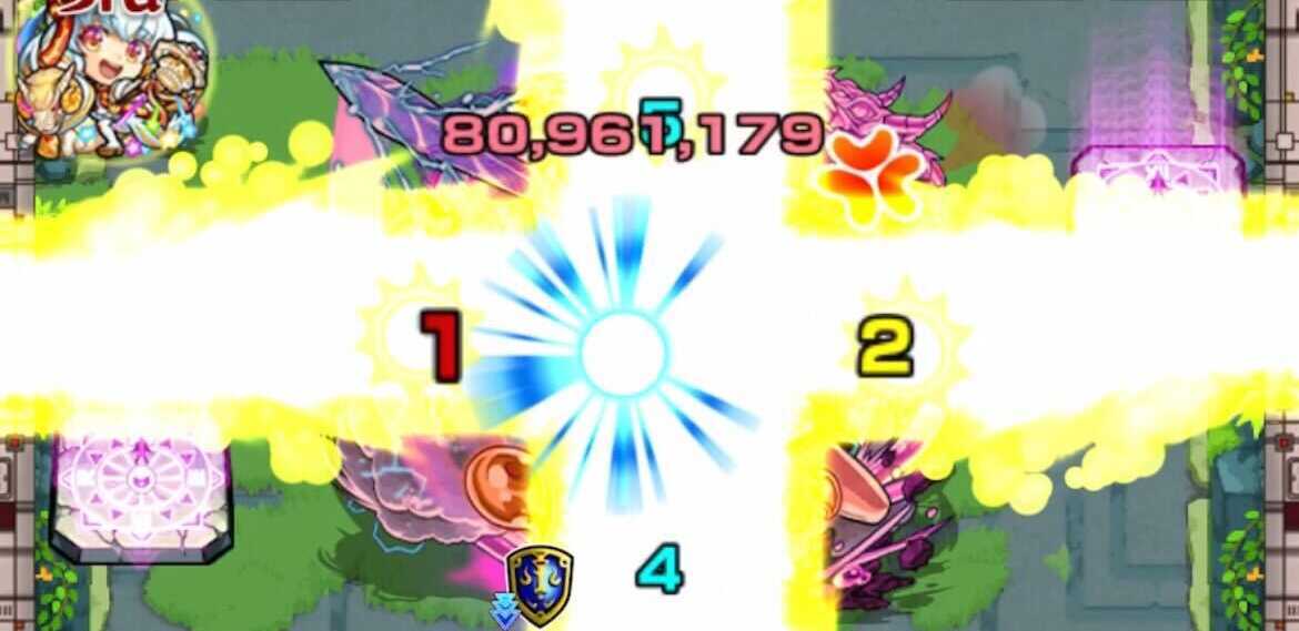 レーザージェネレーターで敵を攻撃