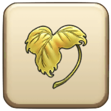 こがねの葉っぱ