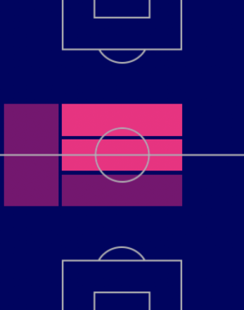 FPヴィティーニャ(指名契約)の適性ポジション