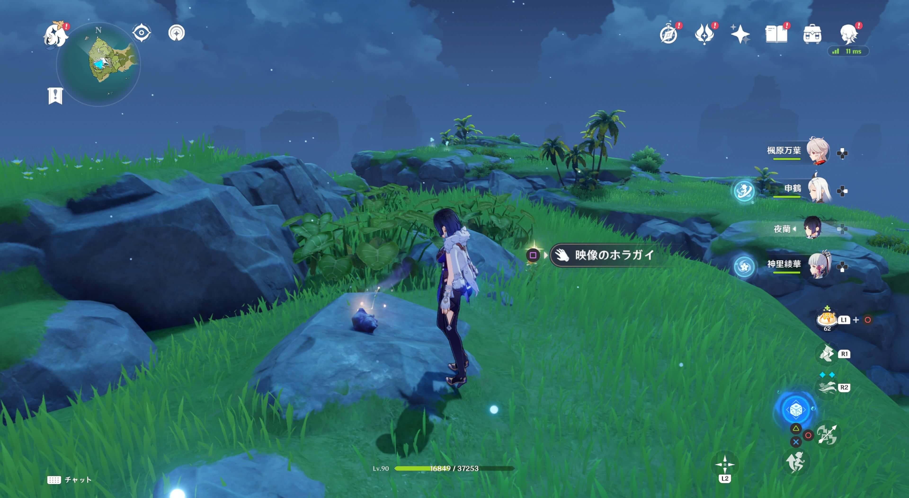 ハラハラ島詳細な入手場所①