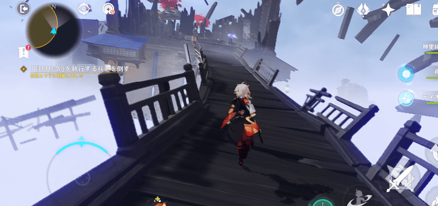 流韻のお守りを入手し、祠に収め、雷霊を追いかける