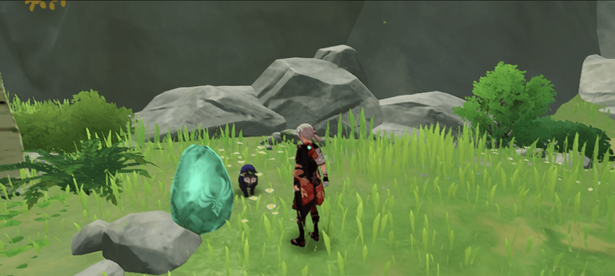 さらに柴助が变化した風の琥珀を砕く