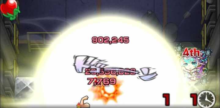 クロスドクロ 白爆発