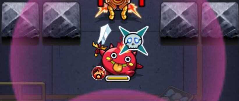 剣ザコに触れてから攻撃する