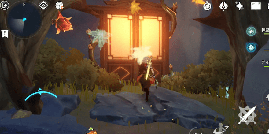 イベント伝説任務クリア後、再度秘境へ