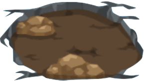 ガタガタ道のアイコン