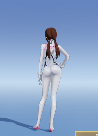 マリ：プラグスーツ(白)画像