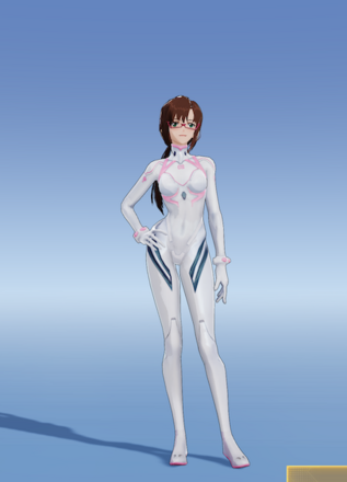 マリ：プラグスーツ(白)画像