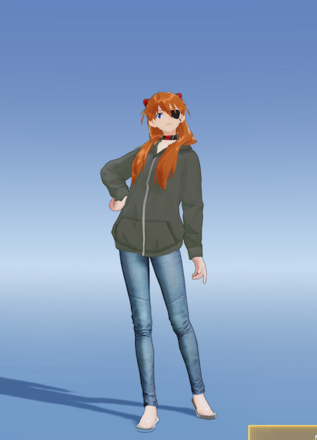 アスカ：パーカー画像