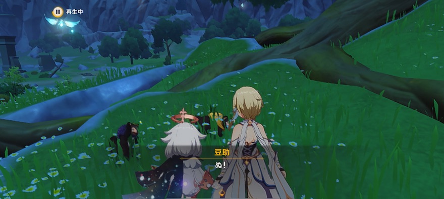 豆助・柴助たちと会話してクリア