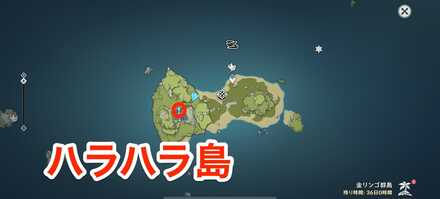 捨てられた記章のマップ