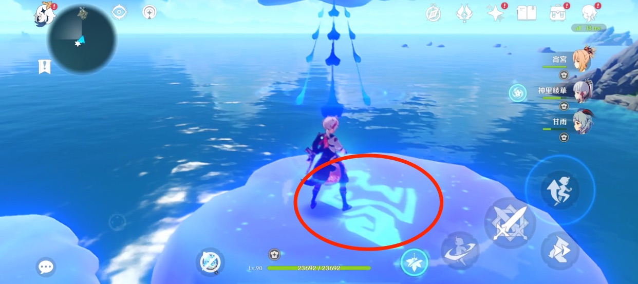 マークがついているクラゲは高く飛ぶことが可能